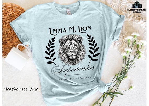 Emma M Lion Bookish T-Shirt: Beth Brower Fan Gift