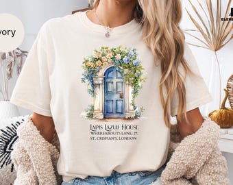 Licensed Emma M Lion Tshirt, Lapis Lazuli House, Beth Brower