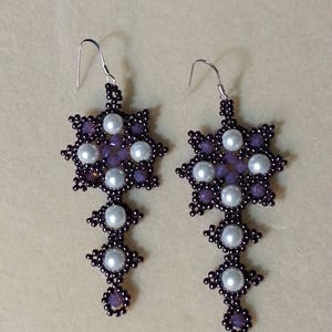 Tutorial for the Star of Bethlehem Earrings image 2