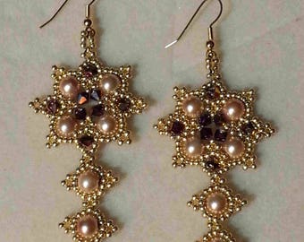Tutorial for the Star of Bethlehem Earrings