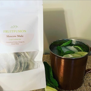FRUITFUSION Moscow Mule Craft Cocktail Kit Gift