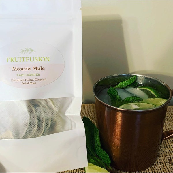 FRUITFUSION Moscow Mule Craft Cocktail Kit Gift