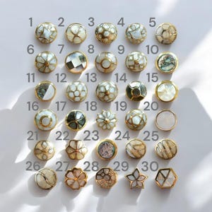 decorative brass shell drawer pulls