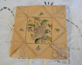 1914 Original Souvenir from Maricopa Drug Company - California - Vintage Violets