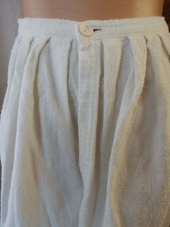 1920-25 Cotton Jersey Short Slip/ Crochet Trim/ 2… - image 4