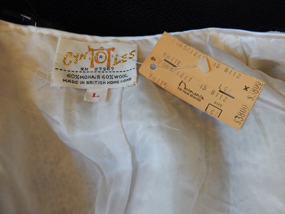 60s Ivory Zig Zag Cardigan main image 1