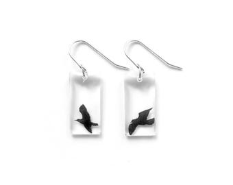 Small Bird Earrings