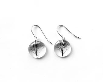 Round Tree Earrings