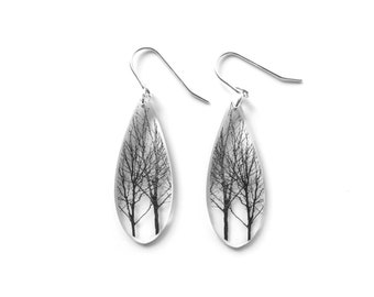 Drip Tree Earrings