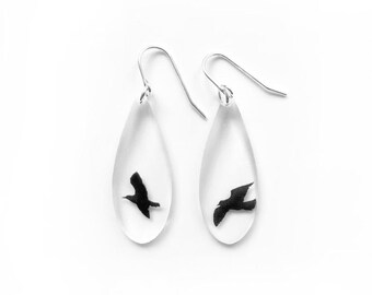 Drip Bird Earrings