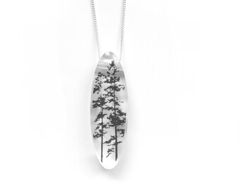 Oval Forest Necklace