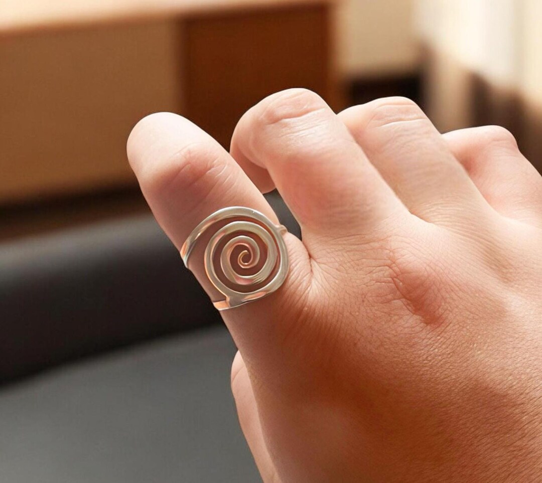 Bague Spirale Argent 925 - Modèle BA-AR-285 - Taille 53 - Neuf Avec étiquette