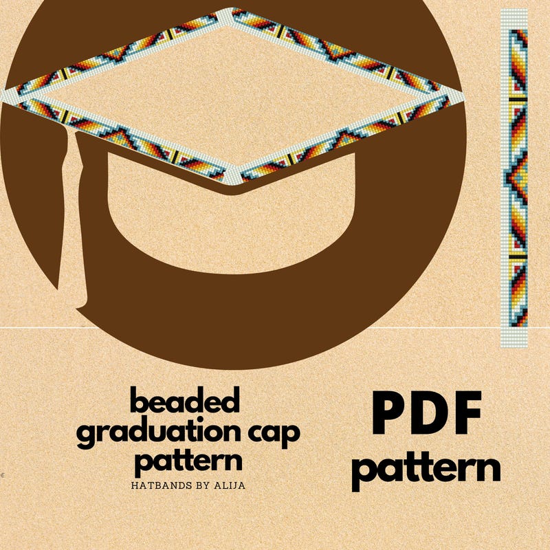 Beaded Graduation Cap Patterns - Etsy