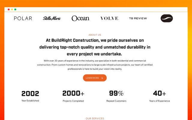 Buildright Construction (wix Studio Construction Template) - Etsy