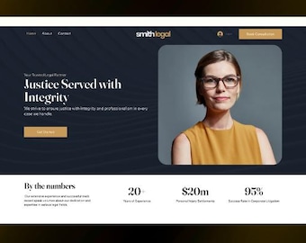 Smith Legal - (sjabloon Wix Studio-advocaat)