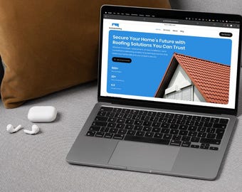 SkyShield Roofing (Wix Studio Roofing Company Template)