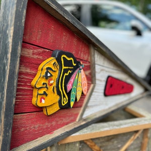 CUSTOM - Wooden Team Pennant