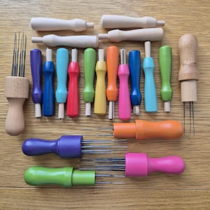 Nadelfilzhalter Set für 3 oder 8 Nadeln