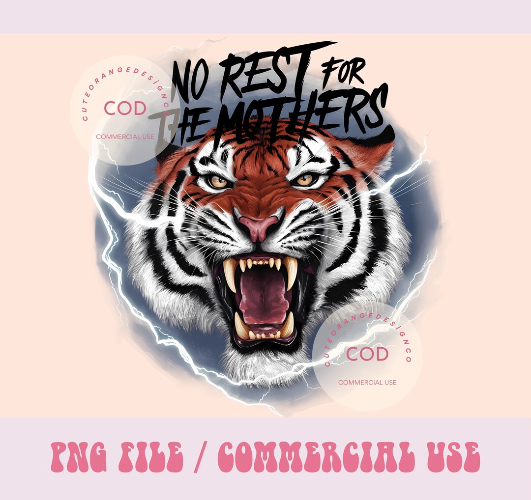 4 Keine Ruhe Für Die Mütter Png Design Rocker Style Sublimation ...