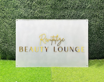 Logotipo rectangular para empresas, letreros personalizados para puertas de oficina, letreros acrílicos personalizados para oficinas, letreros personalizados para puertas y paredes de oficinas.