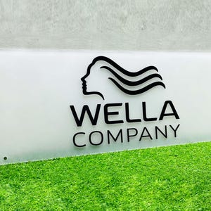 Rectangular Custom Business Acrylic Sign, Acrylic Logo Sign, Office ...