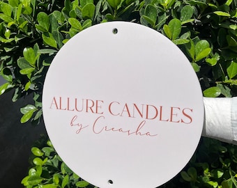 Elegant 3D Round Acrylic Business Logo Sign | Acrylic Business Signage | Business Sign Wall | Indoor office Signs | Office wall Decor