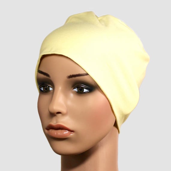 Chemotherapy Headwear Cancer Turban Peach Sleep Cap Alopecia Hair Loss Hat Night Cap Light Weight Chemo Hat Beret Beanie
