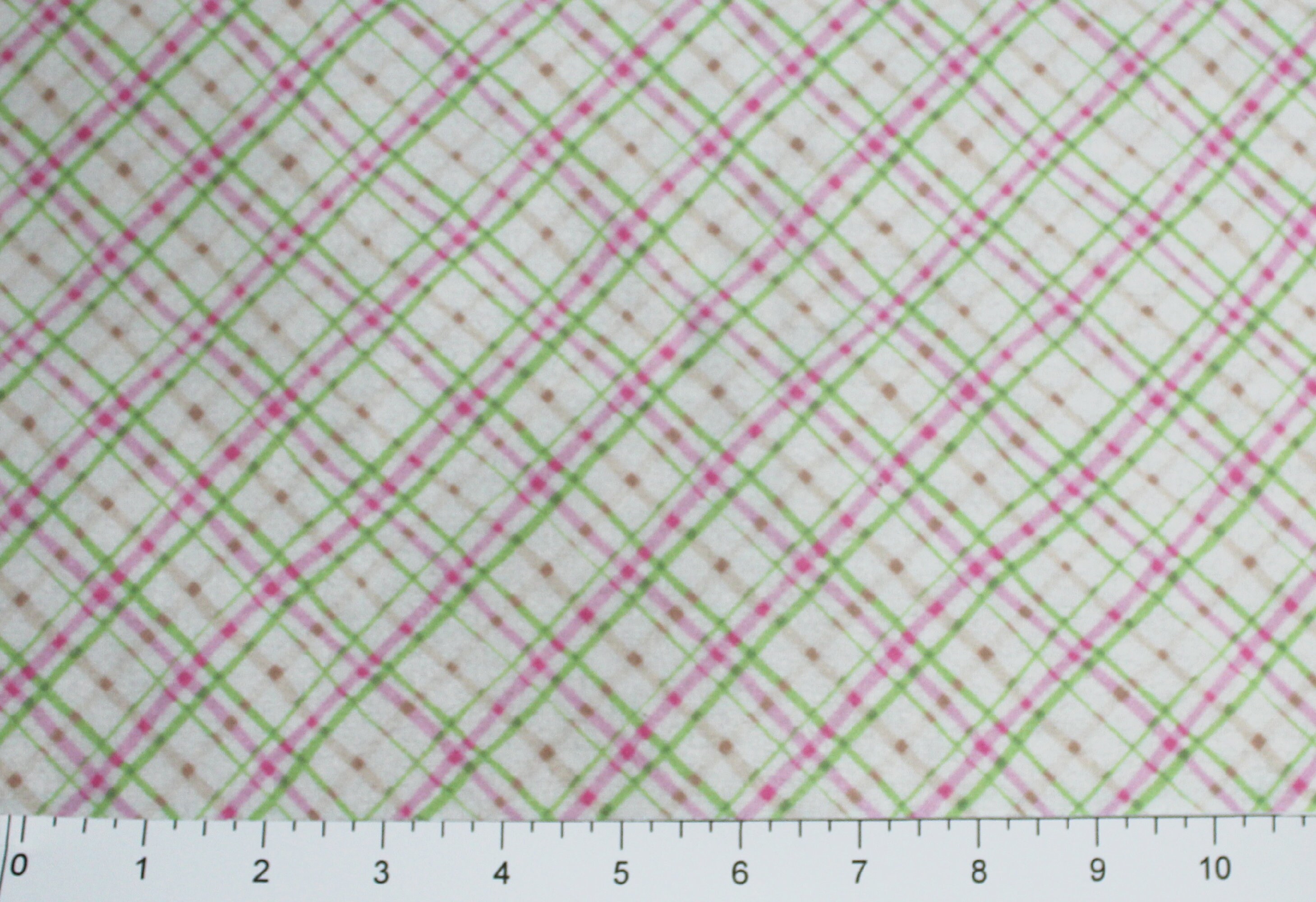 Pink Plaid Flannel Fabric by the Yard Apparel Fabric Etsy