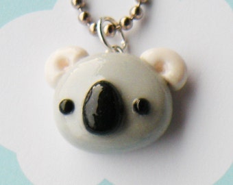 Koala Necklace  (D1E4)