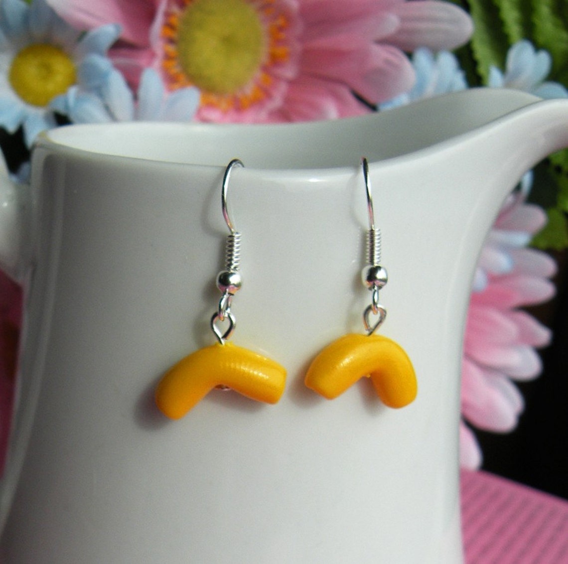 Macaroni and Cheese Earrings Etsy