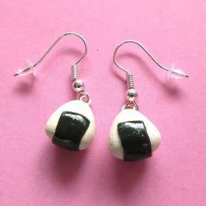Onigiri Rice Ball Earrings