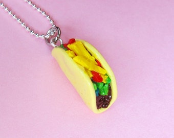 Handgemachte Taco Halskette