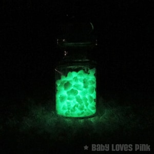Glow in the dark Bottle Necklace
