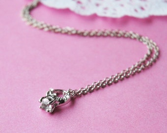 Diamond Ring Necklace