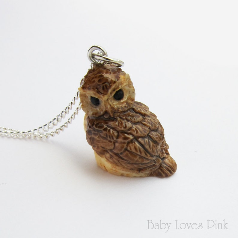 Woodland Owl Necklace R3C image 1