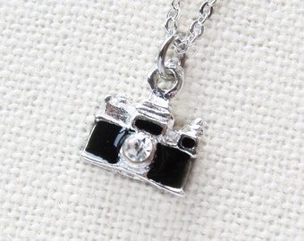 Tiny Camera Necklace  (T3)