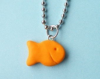 Goldfish Necklace  (R4A-A1)