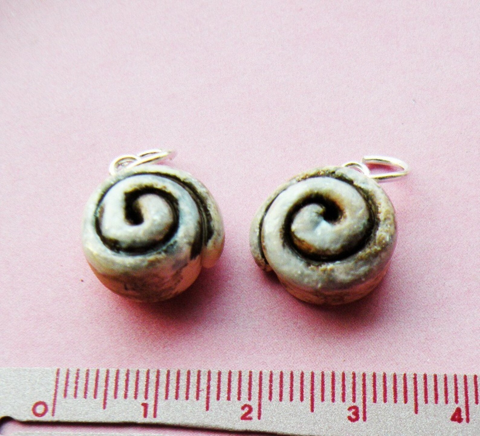Very Cinnamon Roll Necklace D1H4 Etsy