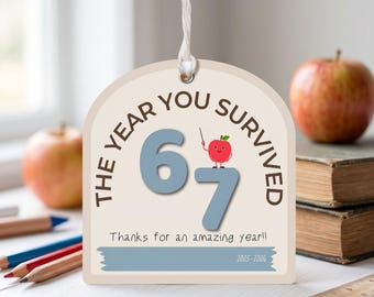 67 Regalo per insegnanti / Etichetta regalo divertente per insegnanti stampabile / Regalo di apprezzamento per insegnanti / Umorismo per insegnanti / Regalo di fine anno per insegnanti / Download immediato