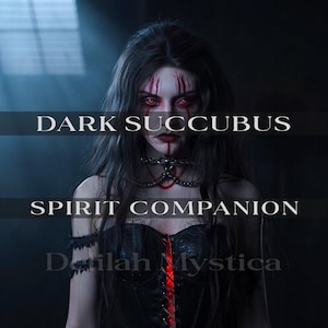 Dark Succubus Spirit Companion | Direct Binding | Custom Conjure | Shadowed Feminine | Succubus Protection | Love Desire | Femme Fatale