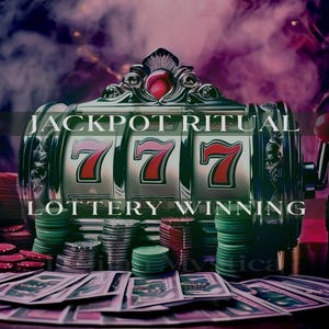 Jackpot Ritual | Lottery Winning | Lucky Charm | Hit The Jackpot | Unleash Fortuna | Mistress Of Luck | Boost Confidence | Always Winning