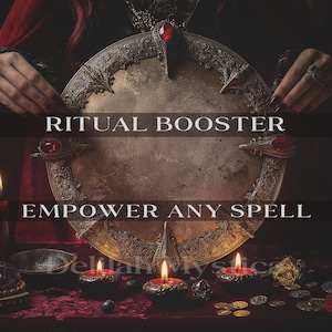 Booster | Amplify Your Empowerment | Enhance Energetic Force | Manifestation Multiplier | Empower Any Spell