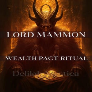 Lord Mammon Pact | Wealth and Abundance Demon | Seal Pact of Prosperity | Financial Abundance Ritual | Powerful Money Spell