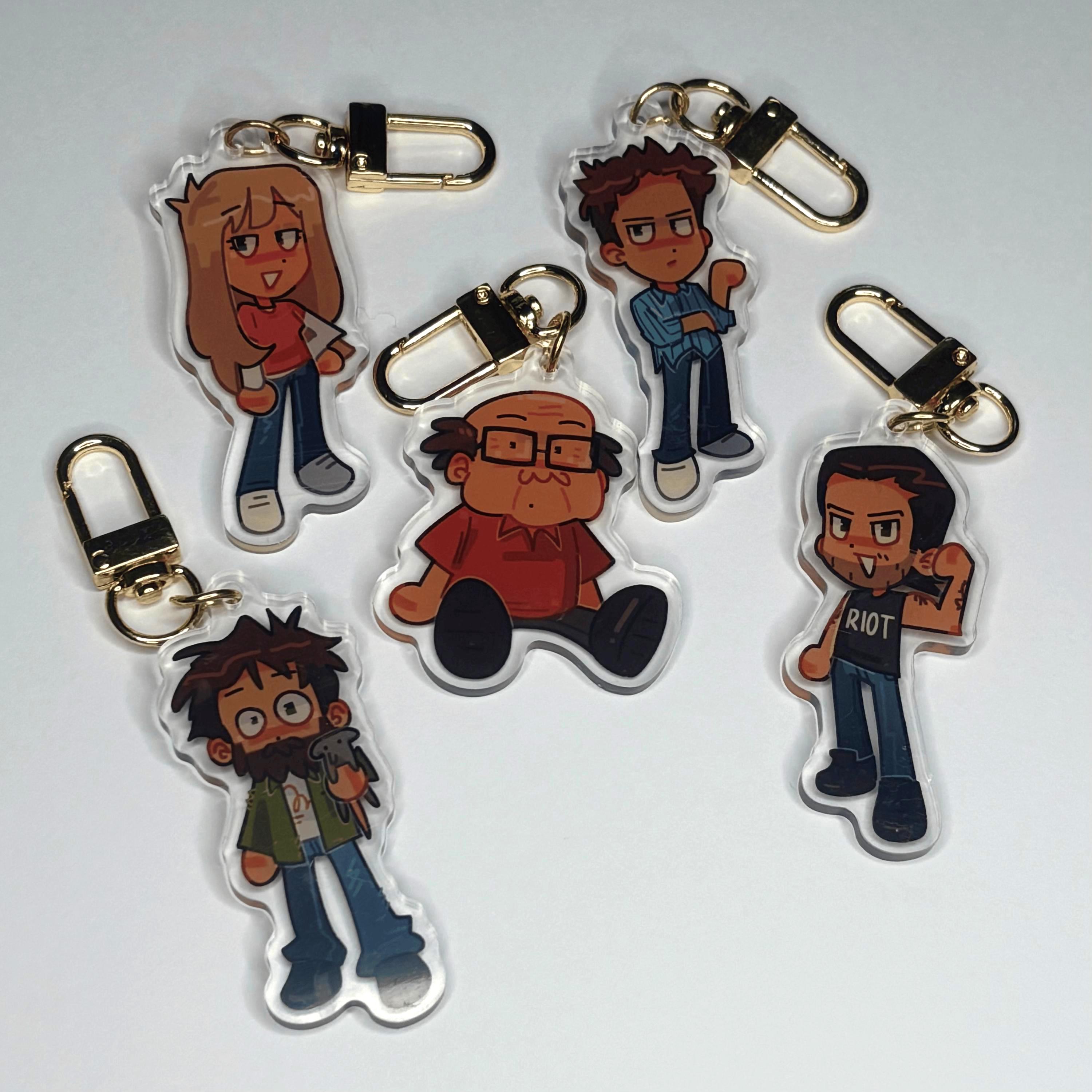 Sunny Day Jack Keychain - Etsy