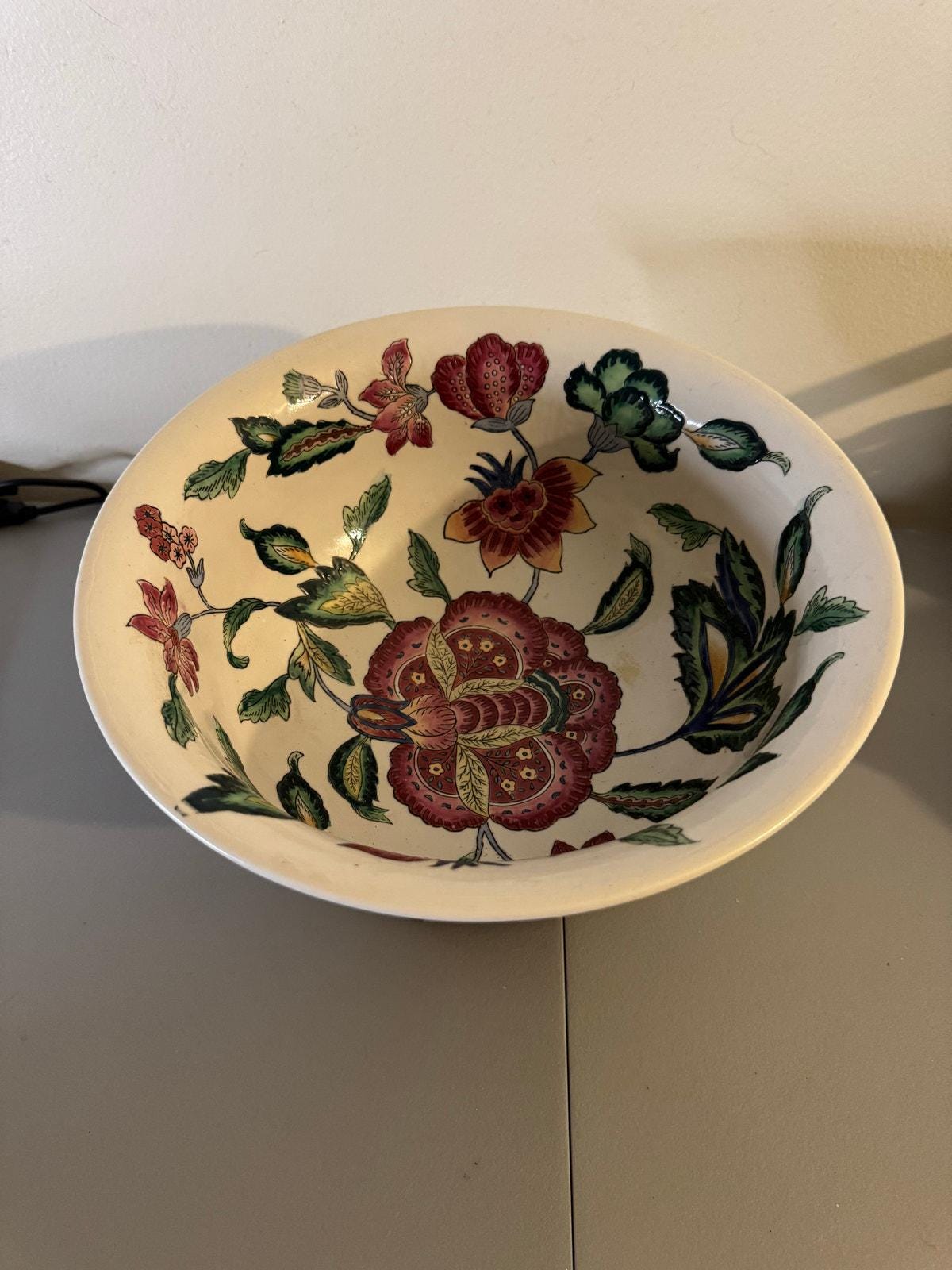 Andrea by Sadek 金彩花柄4枚セット プレート4枚 Andrea Sadek Plate