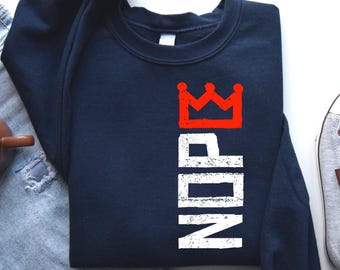 No Kings Protest Crewneck, Anti Monarchy Graphic Sweatshirt, Political Activism Pullover, Revolutionary Statement Sweater Unisex