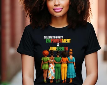 Juneteenth Shirt for Women, 1865 Freedom Day Tee,African American Pride Shirt,Black History Shirt, Emancipation Day Tee,Juneteenth 2025 Gift