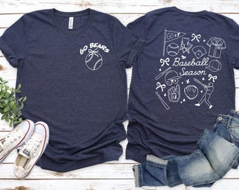 Custom Baseball Shirt, Baseball Mom Shirt, Baseball Sister T Shirt, Personalized Team Shirt, Game Day Shirt, Baseball Family Gift  Shirt