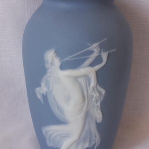 Camille Tharaud Limoges blue vase