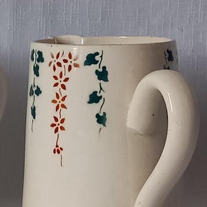 Old Sarreguemines pitcher